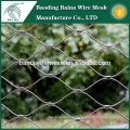 Venda quente de alta qualidade de aço inoxidável Wire Rope Fence Mesh Supplier